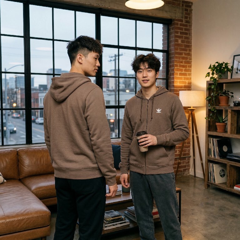 【預購】ADIDAS H031115 經典三葉草拉鍊衛衣