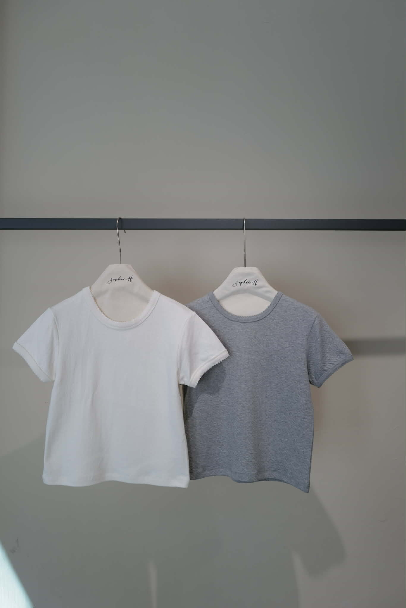 PA22 浪漫網眼蕾絲邊短袖T