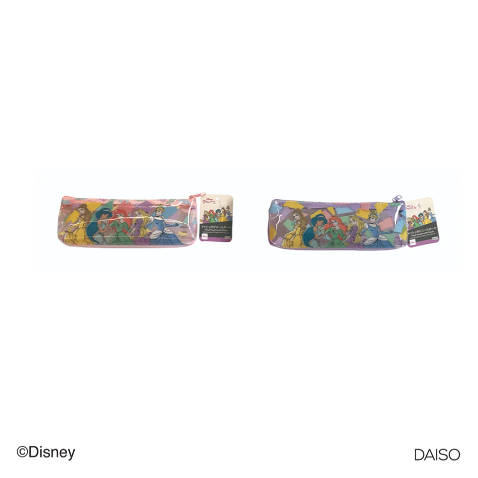 小物收納袋/迪士尼公主 17.5×6.5×4cm