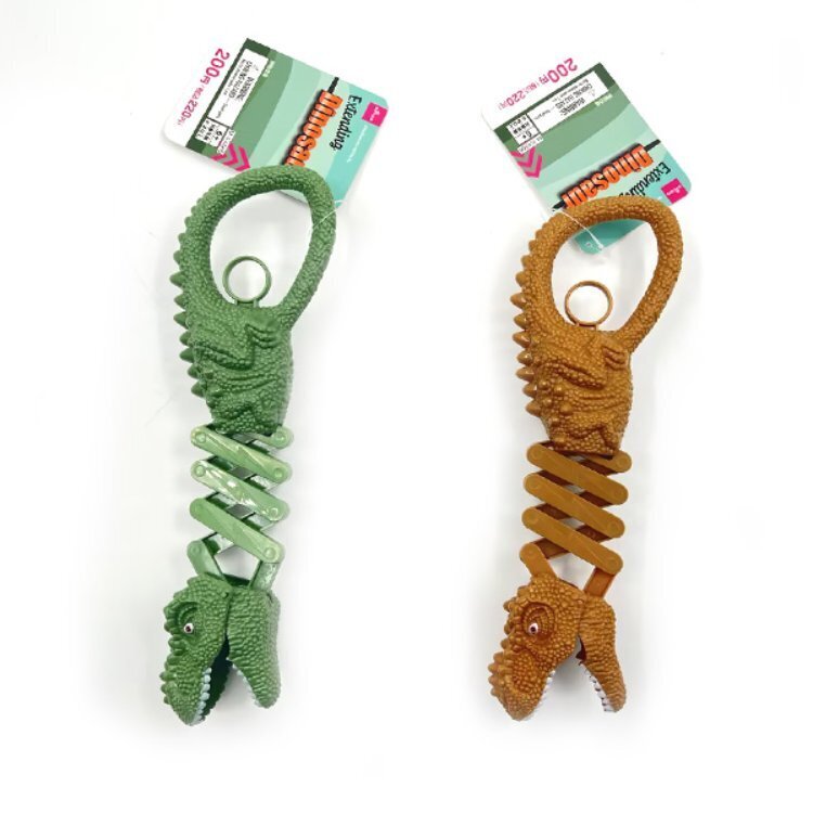 伸縮恐龍夾玩具