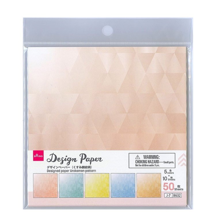 折紙玩具/霧色鱗紋 50入 15cm