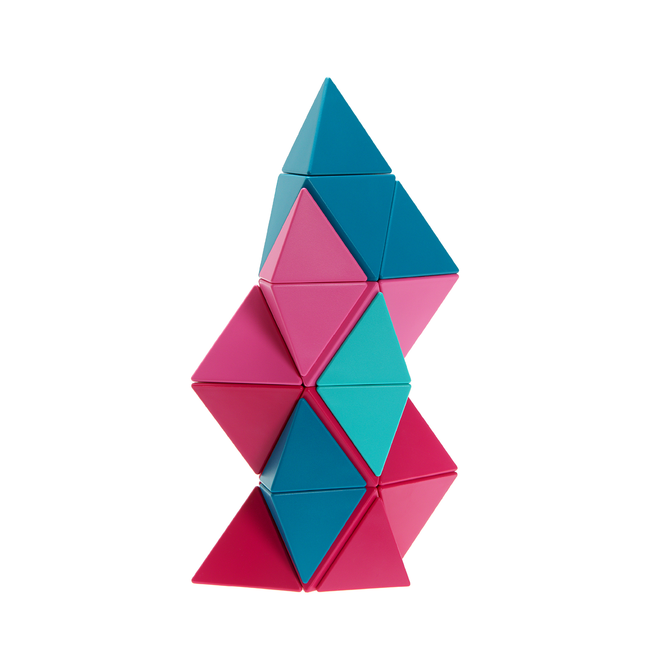 Trido 磁力積木 進階組 24PCS - 熾焰飛茫(Flamingo)