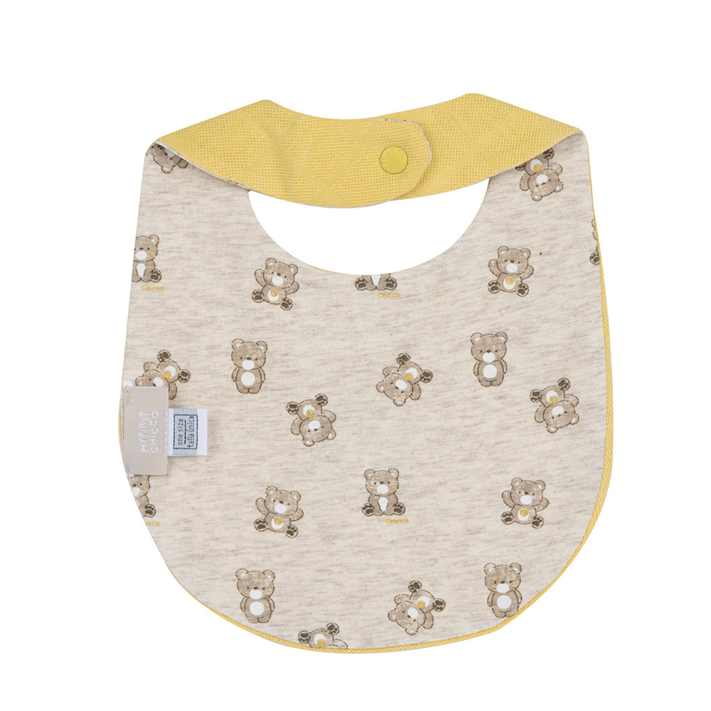 精選可愛動物園-提織布繡小熊圍兜