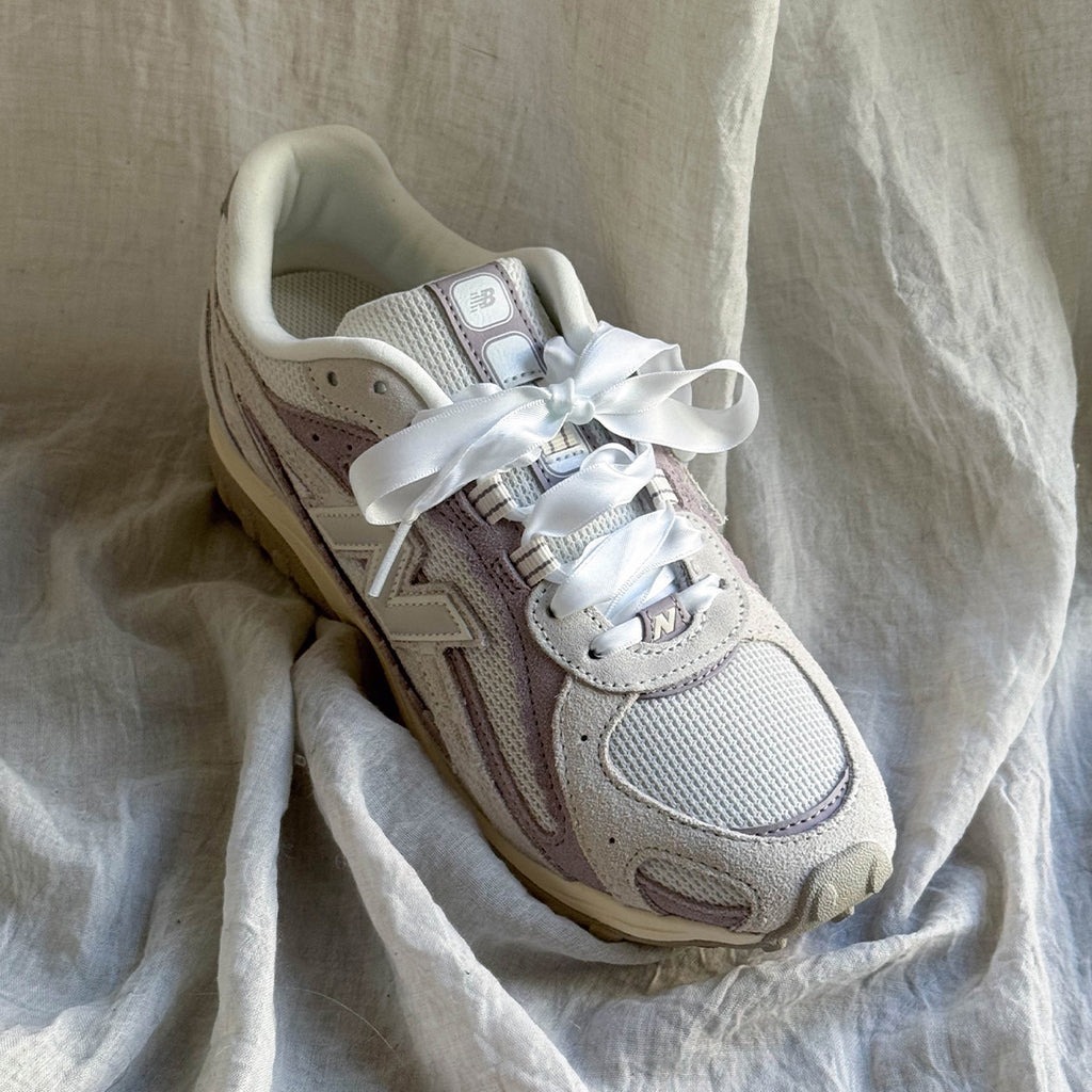 NEW BALANCE 休閒鞋 NB 204L 灰紫 小花邊 緞帶 復古 經典 女 U204L6A6