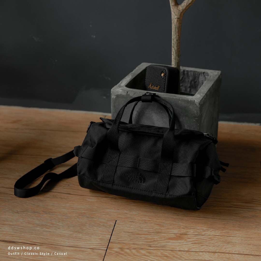 "現貨" The North Face MINI BASECAMP SHOULDER 兩用 圓筒包