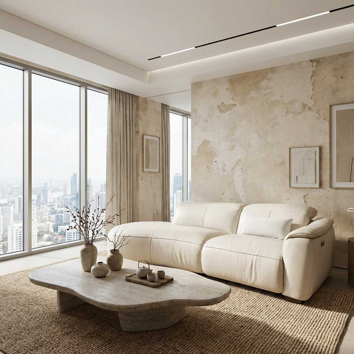Lunar Isle 月嶼｜262cm｜電動沙發