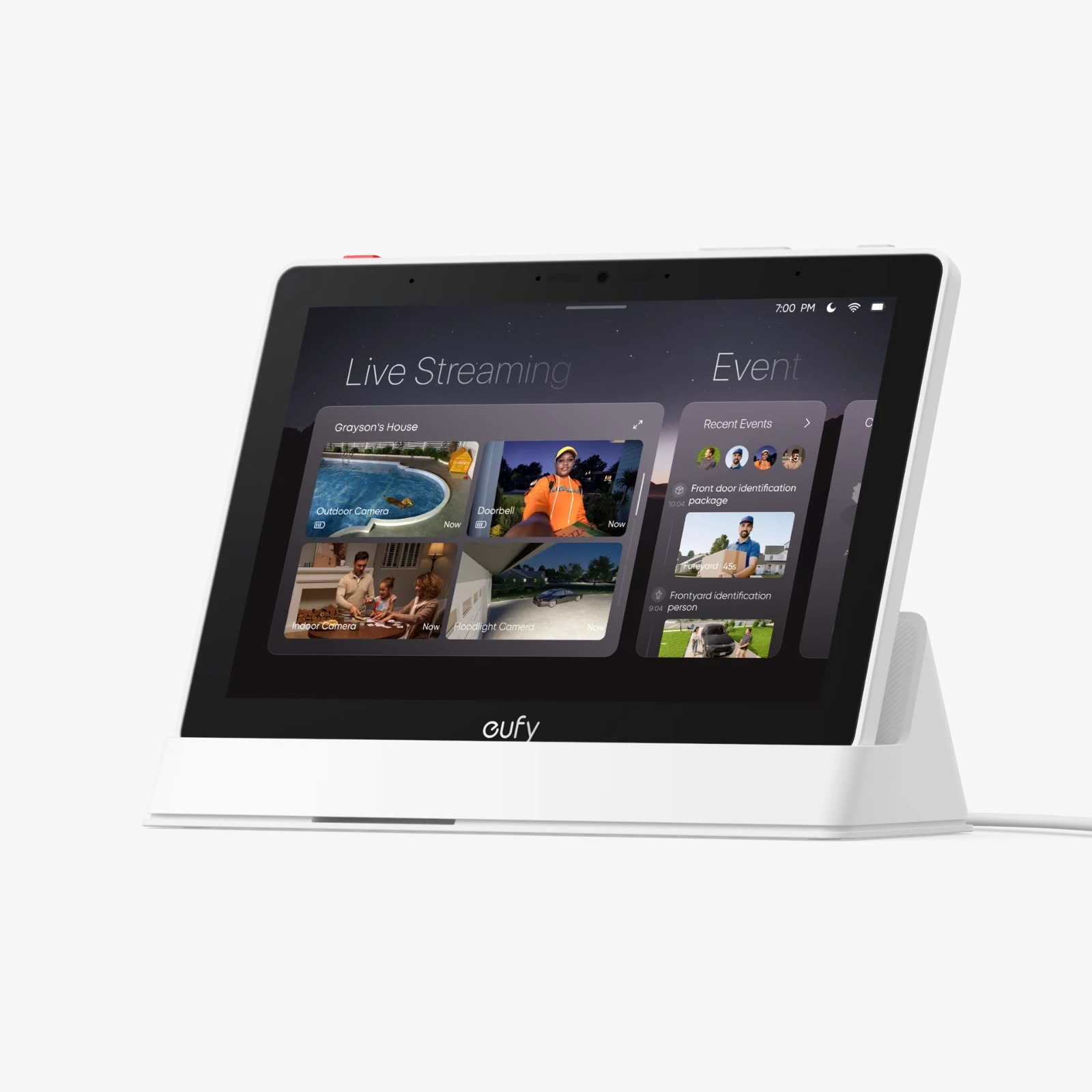 Eufy Smart Display E10 智能安防顯示屏（8 吋觸控｜eufy 裝置專用）