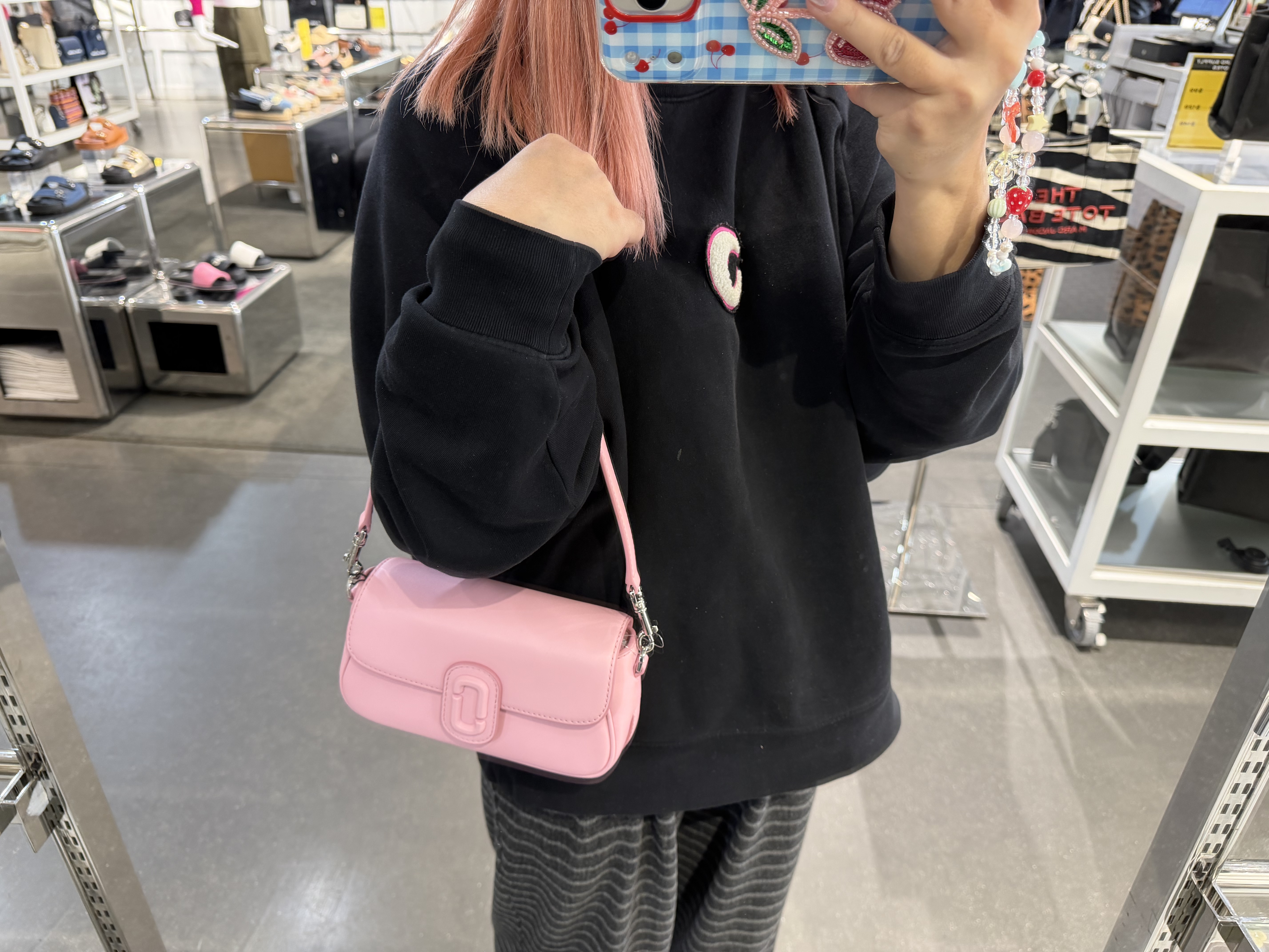 【直播】Marc Jacobs LX031216 單肩包(粉色)