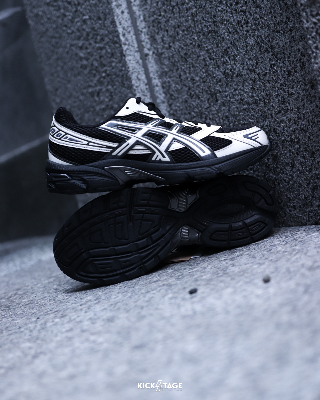 男女鞋 ASICS GEL-1130 'Cream Black' 黑奶油 黑白 奶油底 老爹 復古 休閒 跑鞋【1203A609-001】
