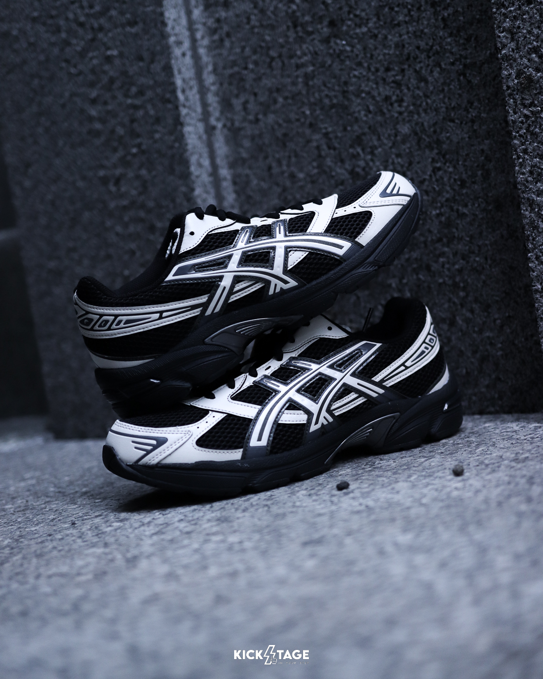 男女鞋 ASICS GEL-1130 'Cream Black' 黑奶油 黑白 奶油底 老爹 復古 休閒 跑鞋【1203A609-001】