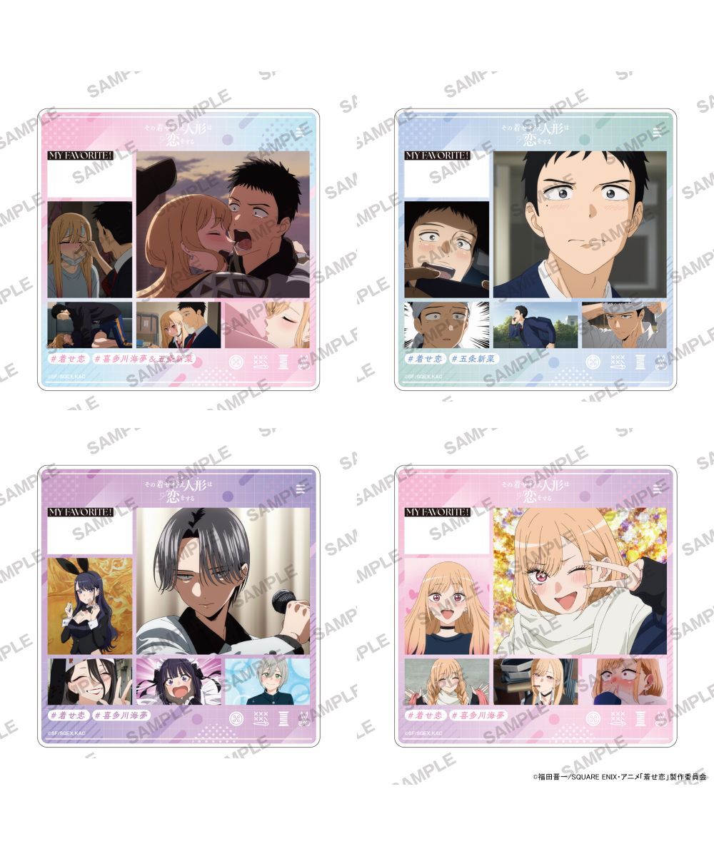 預購-TV動畫「戀上換裝娃娃」Season2 角色壓克力立牌 系列【日本進口精品】