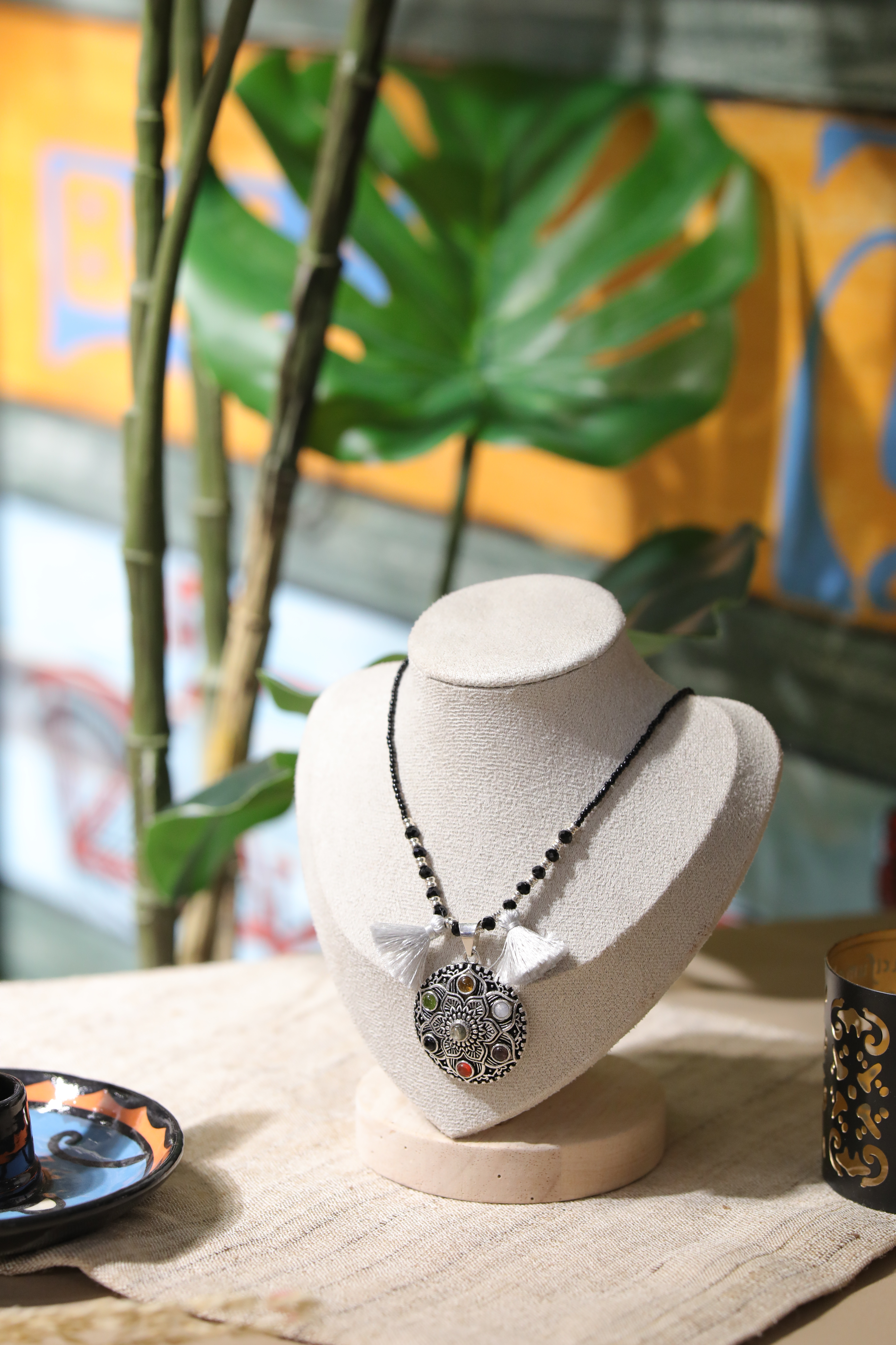 Macrame 頸鏈 J0609S - CHAKRAF (0311)