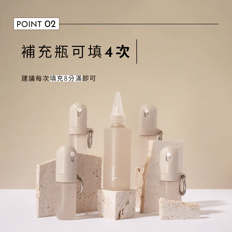 【oooh】喔喔 淨味淡香水補充瓶 60ml 六款香味