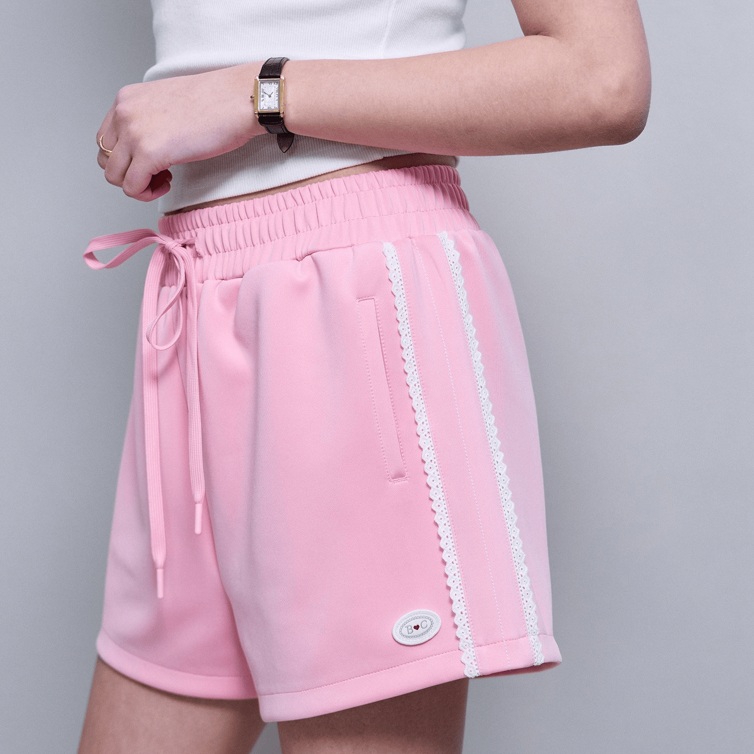 BITTER CELLS｜Mary Jersey Lace Shorts [3 colors]