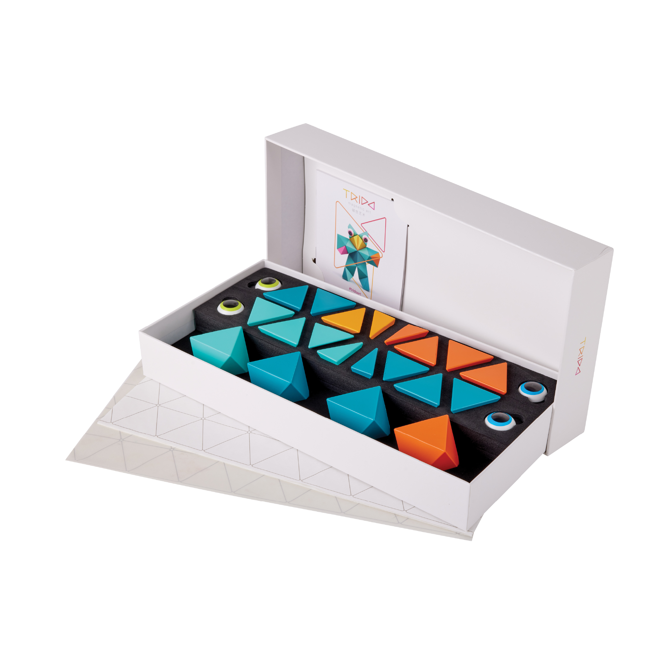 Trido 磁力積木 進階組 24PCS - 瀚海流光(Laguna)