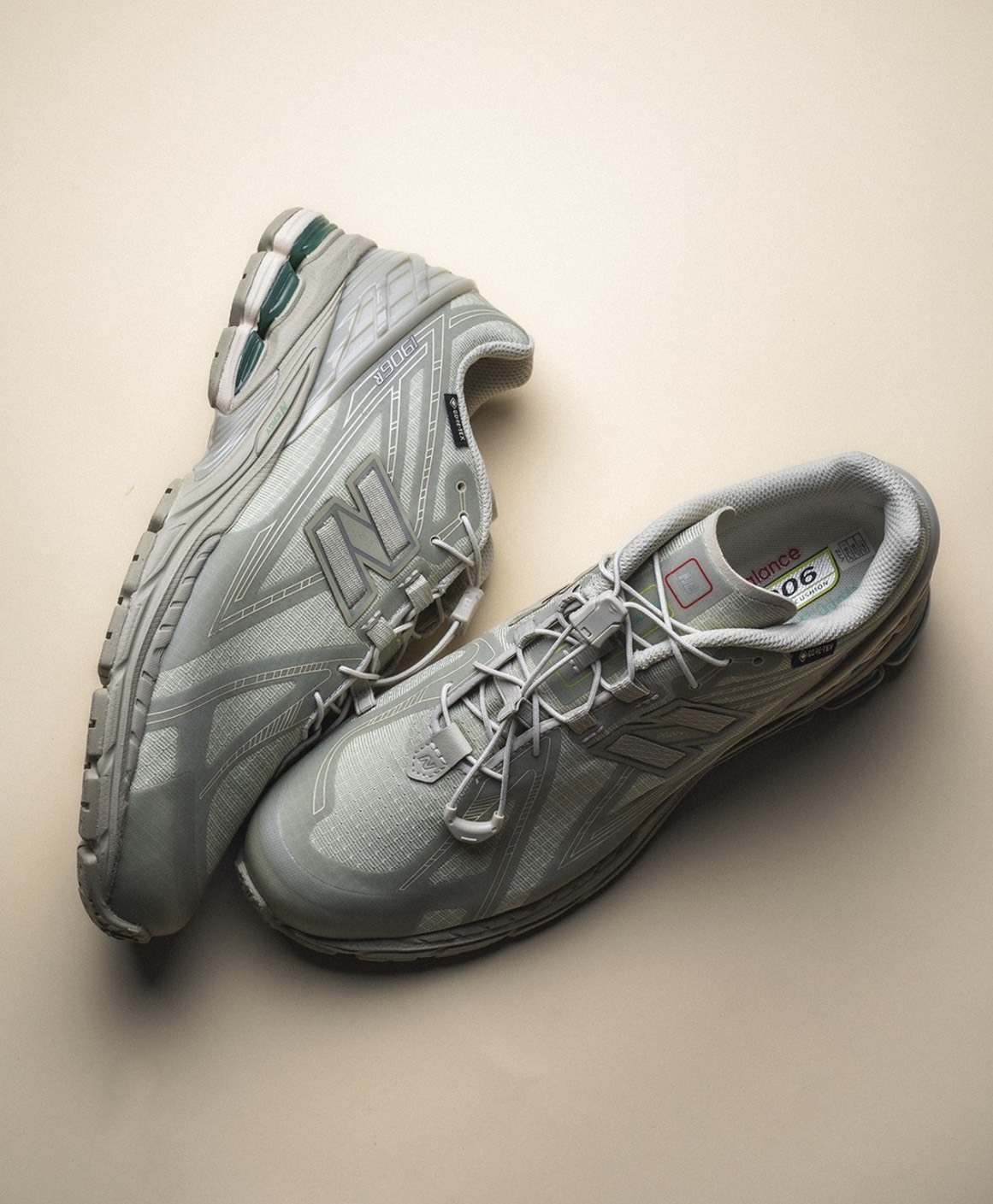 NEW BALANCE 慢跑鞋 NB 1906 GORE-TEX 防水 卡其 復古 男女 U190679Y