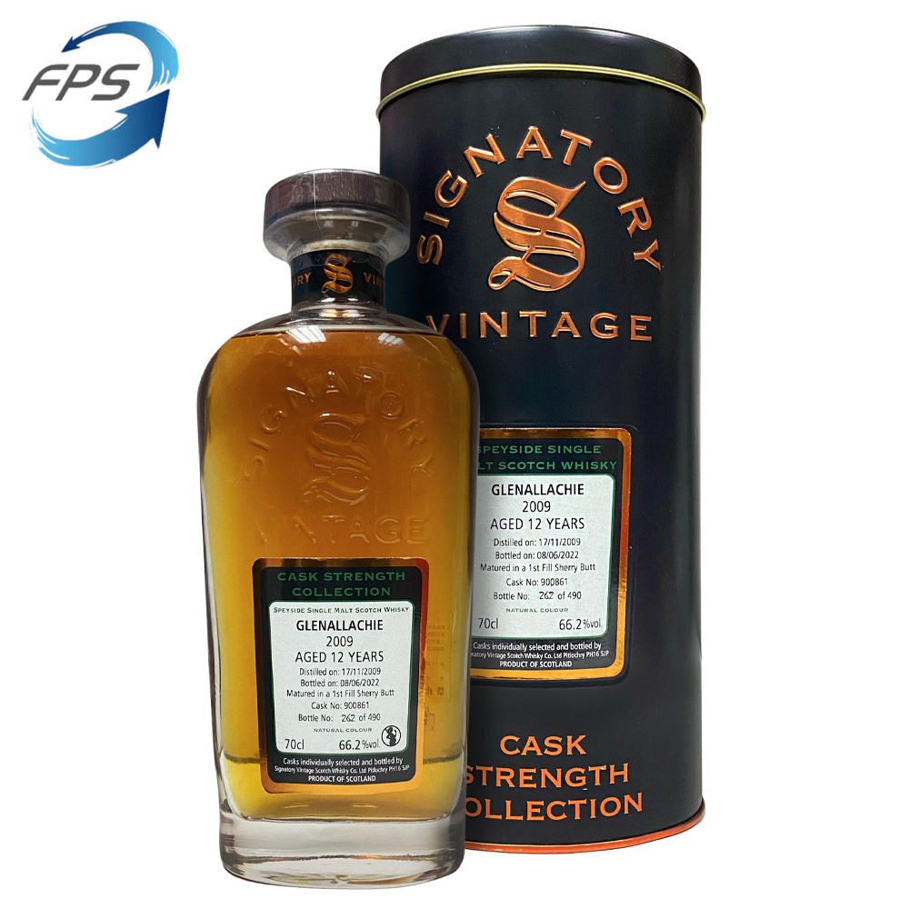 Signatory Vintage Cask Strength Collection Glenallachie 2009 12 Years Old #900861 66.2%