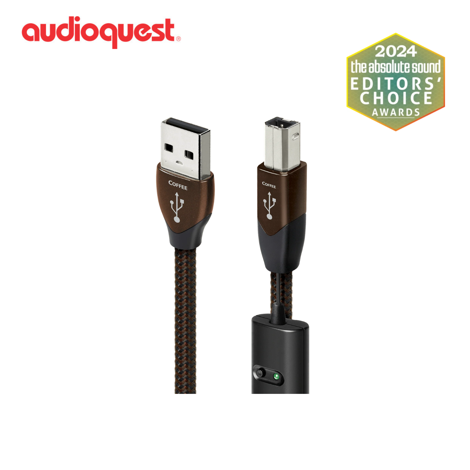 AudioQuest 咖啡 Coffee USB 線 (USB-A > B)