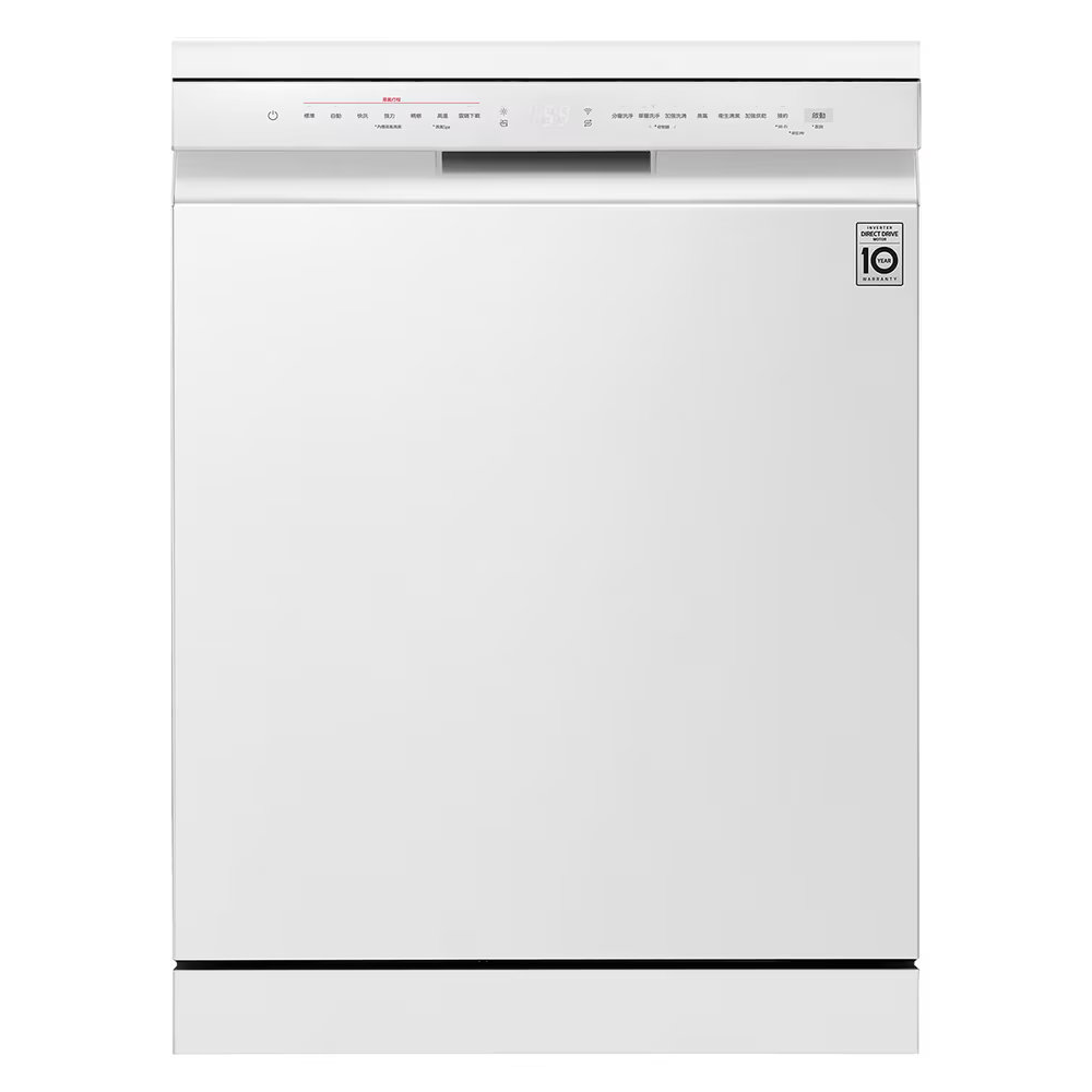 LG 樂金 14人份  四方洗蒸氣洗碗機 雲朵白 DFB533FW