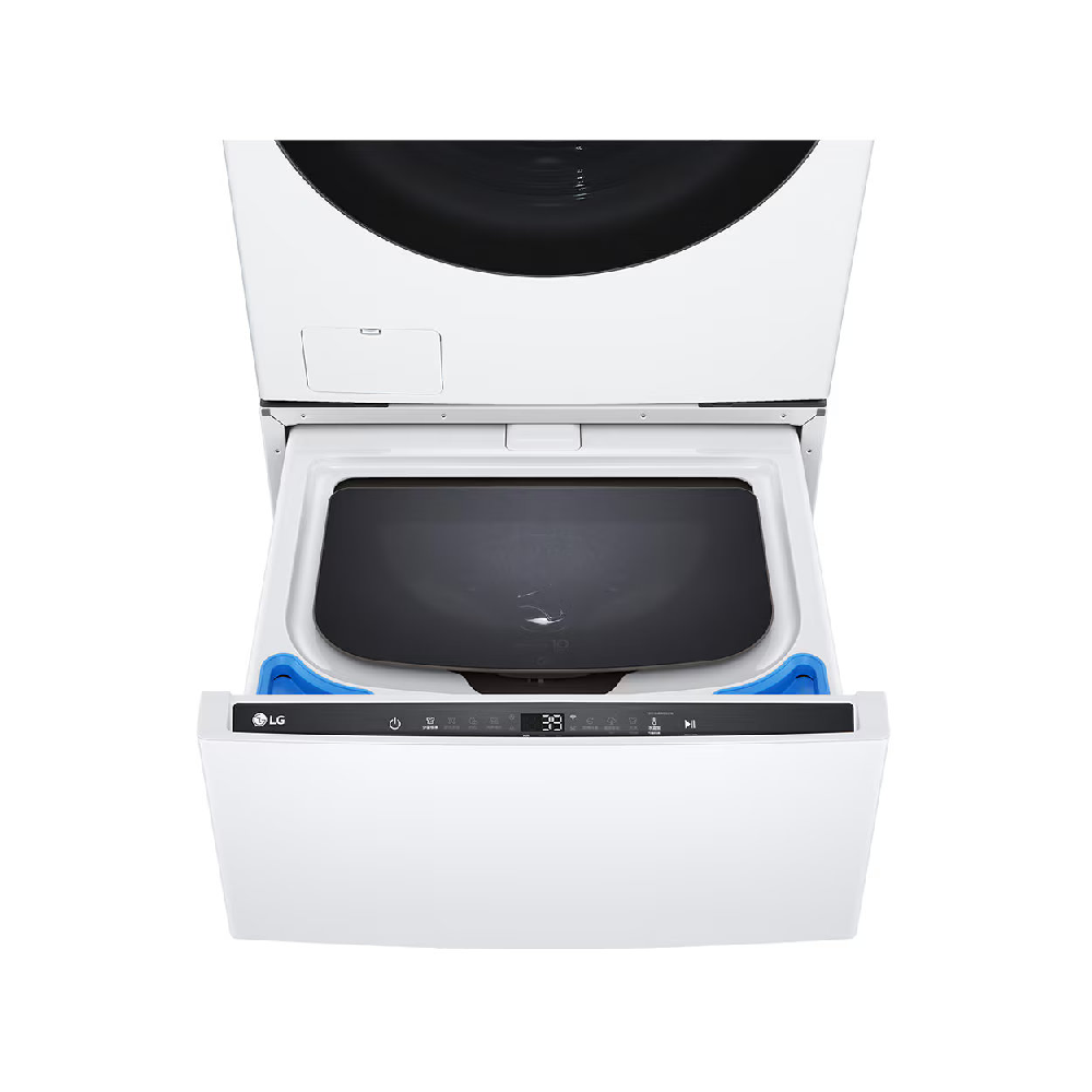 LG 樂金 2.5公斤加熱蒸洗脫迷你洗衣機 冰瓷白 WT-SD250HW