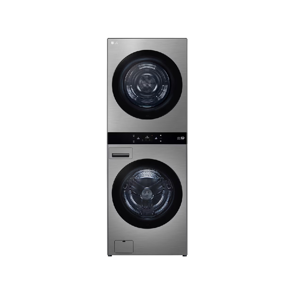 LG 樂金 洗22公斤+乾20公斤WashTower™ AI 智控洗乾衣機第二代 熱泵 星辰銀 WD-S2220VM