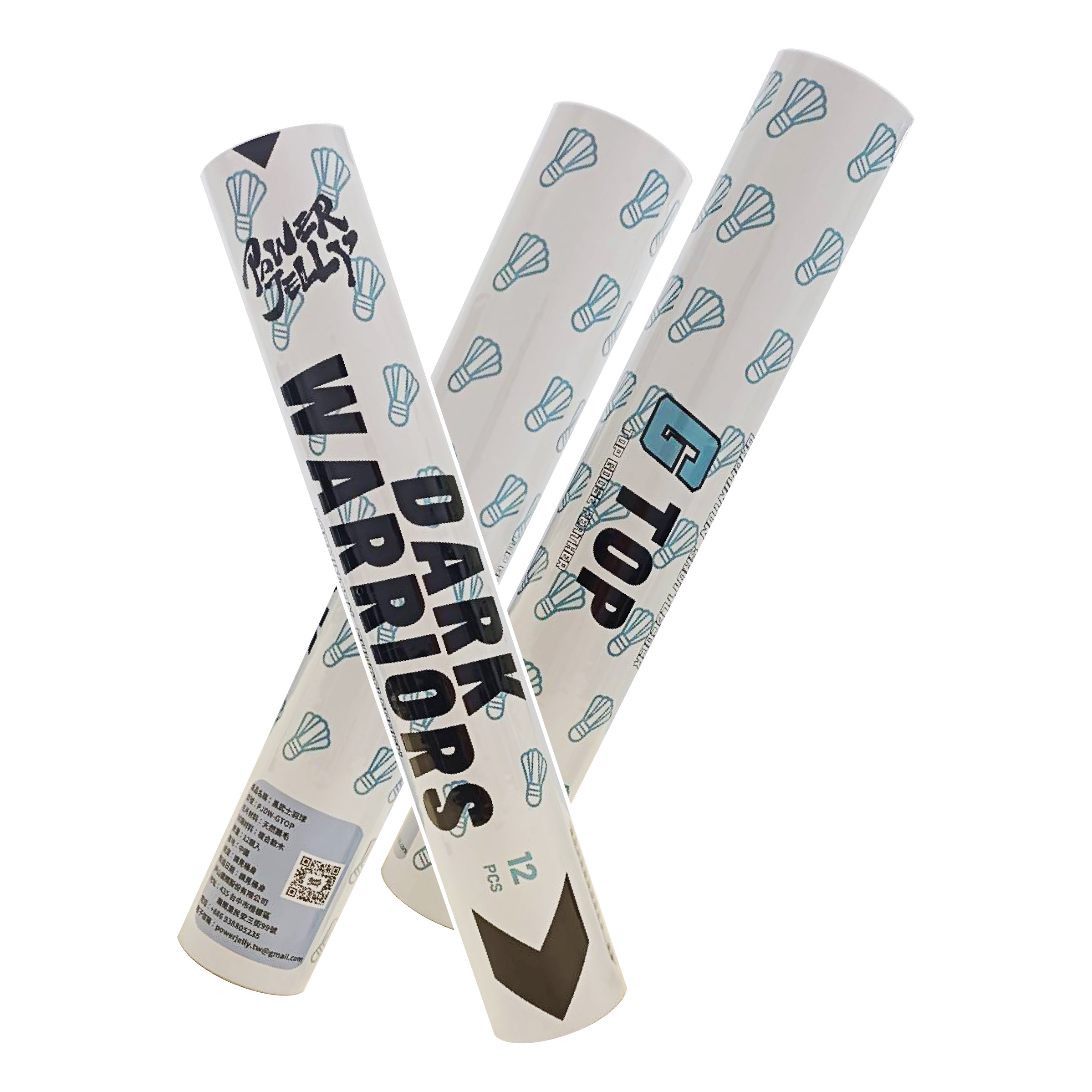 黑武士-G TOP 羽毛球 (12顆/筒)