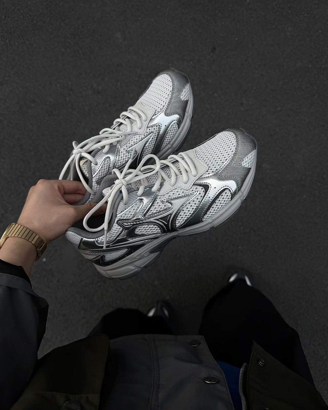 預購】MIZUNO SPEED 2K 千禧復古暗銀D1GH252907