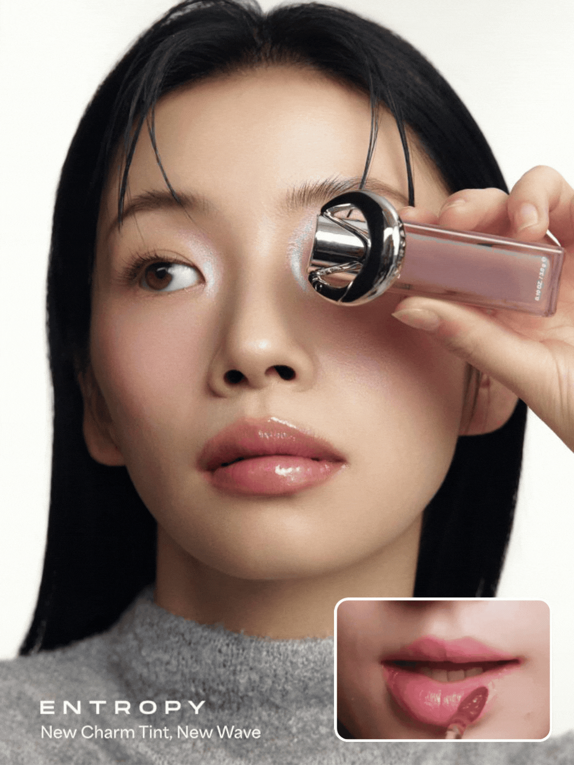 ENTROPY - 金屬扣環持久水光唇釉 (10色可選 | 部分現貨)