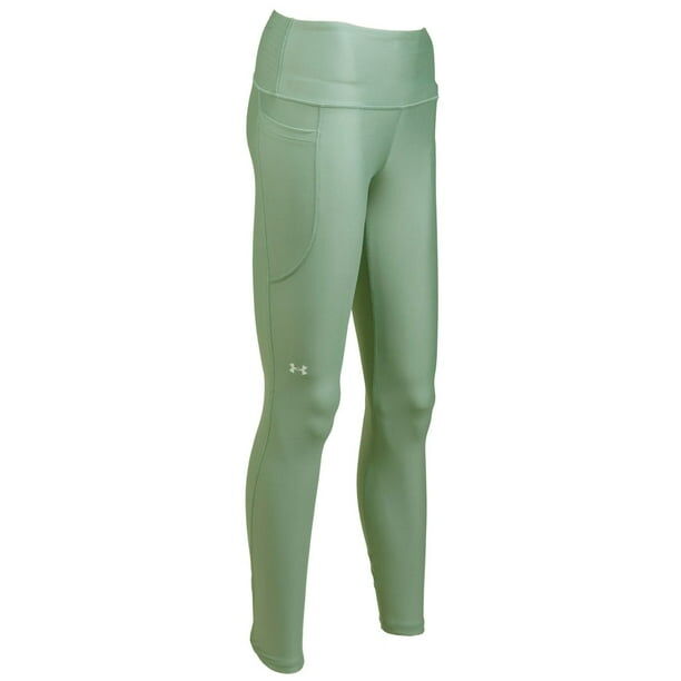 [S] UNDER ARMOUR GREEN TECH HI-RISE LEGGINGS,, 1365336-348 (SZZ946)