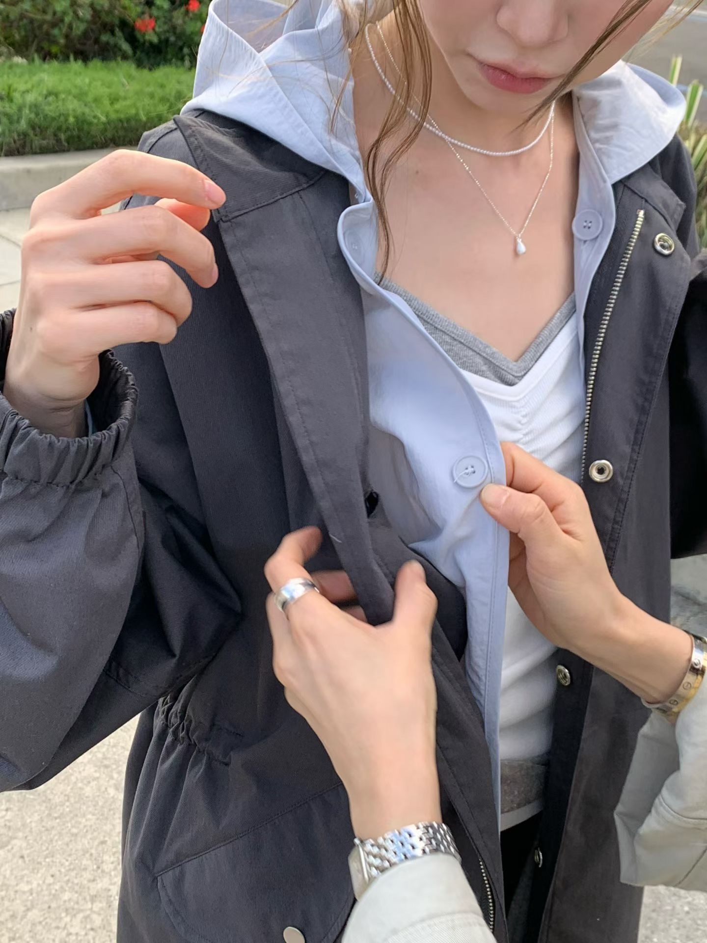 VE2605 Tess Double Jacket