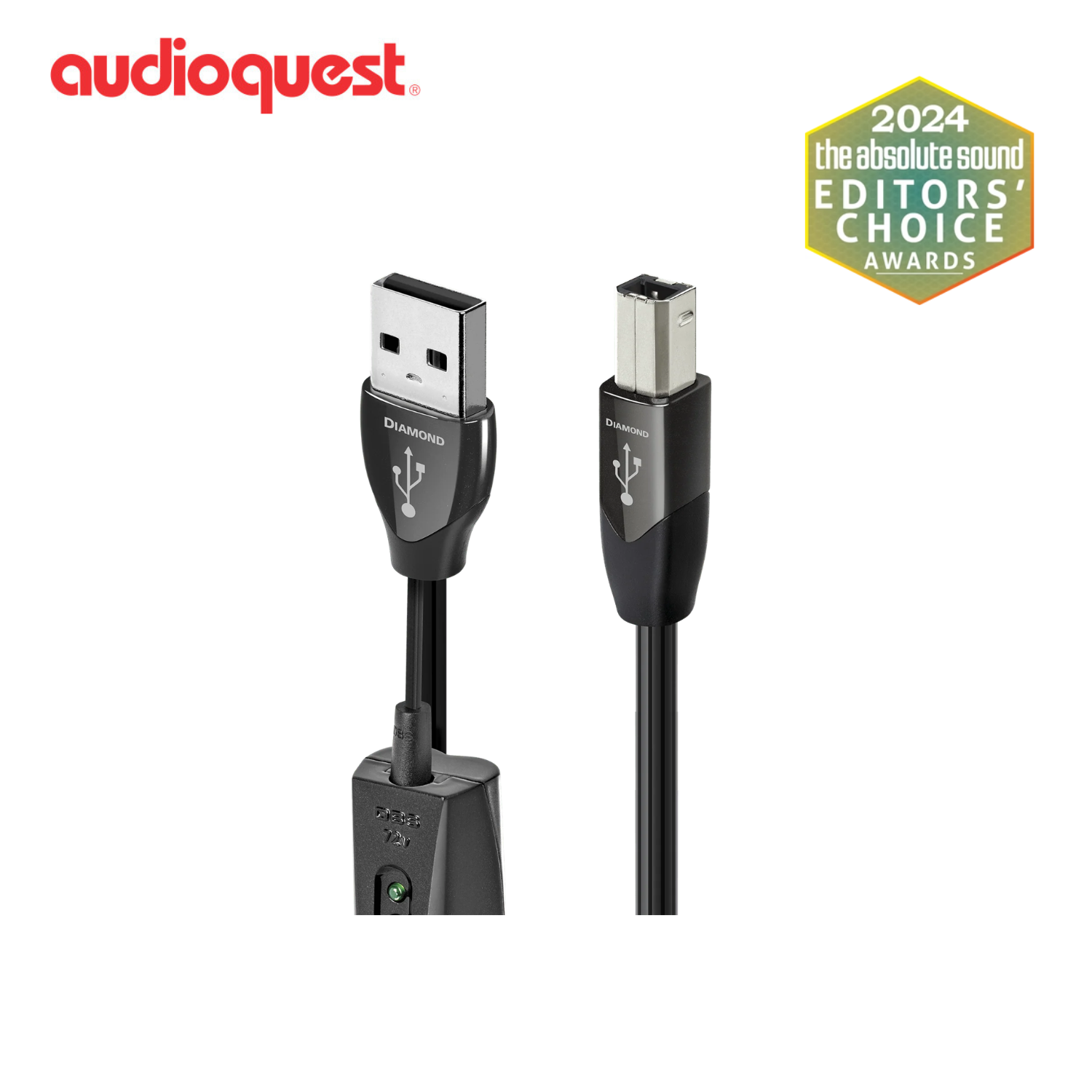 AudioQuest 鑽石 Diamond USB 線 (USB-A > B)