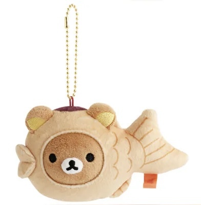 《現貨》和式吉祥物鬆弛熊掛飾公仔