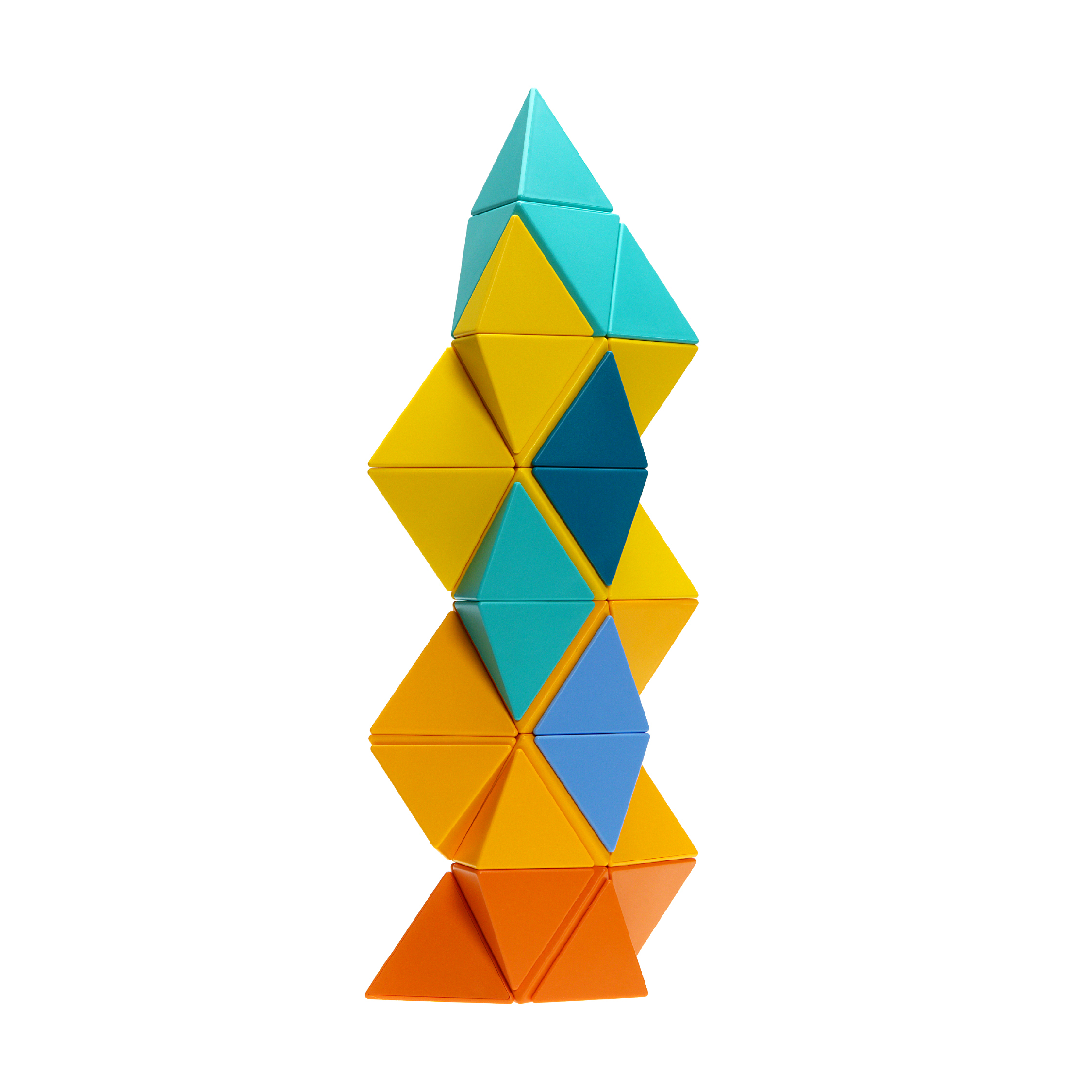 Trido 磁力積木 高階組 36PCS - 璀璨光陰(Honey)