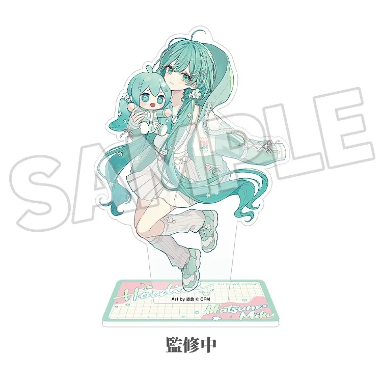 「ACG.GO」「預購」初音未來 未來抱抱系列 壓克力立牌 花朵Ver.