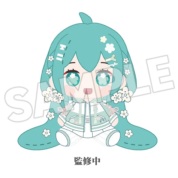 「ACG.GO」「預購」初音未來 未來抱抱系列 HUGGY DOLL PLUS 玩偶 花朵Ver.