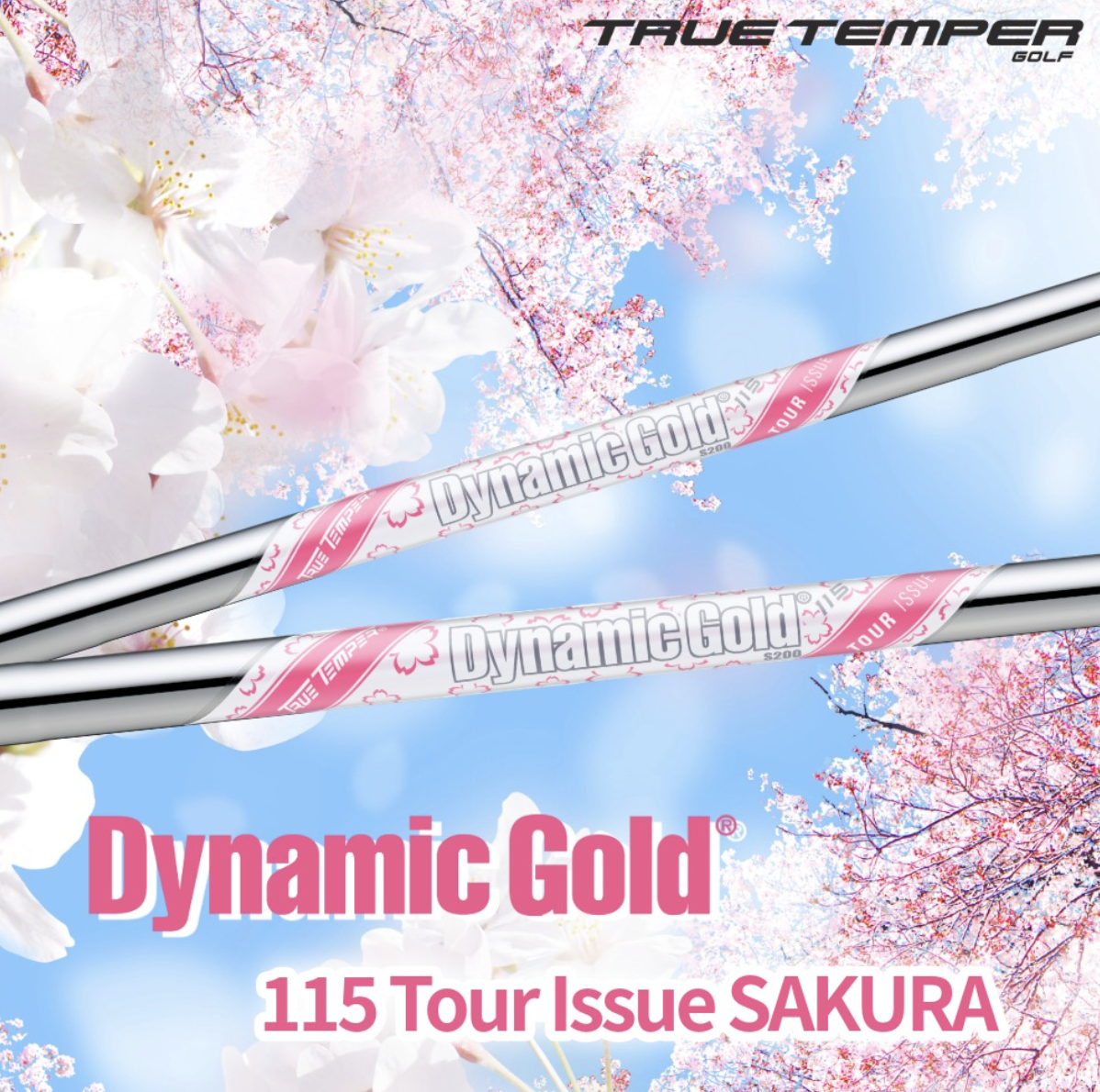 Dynamic Gold 115 TOUR ISSUE「SAKURA」限定版挖起桿桿身