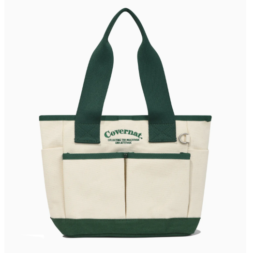 【預購】Covernat K031133  多口袋帆布包