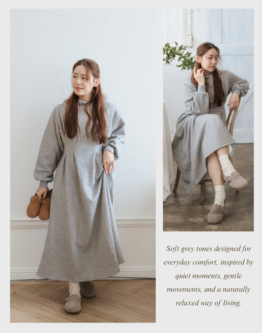 Sanly Joy 記憶沙發勃肯鞋 經典灰勃肯拖鞋 女生居家休閒穿搭