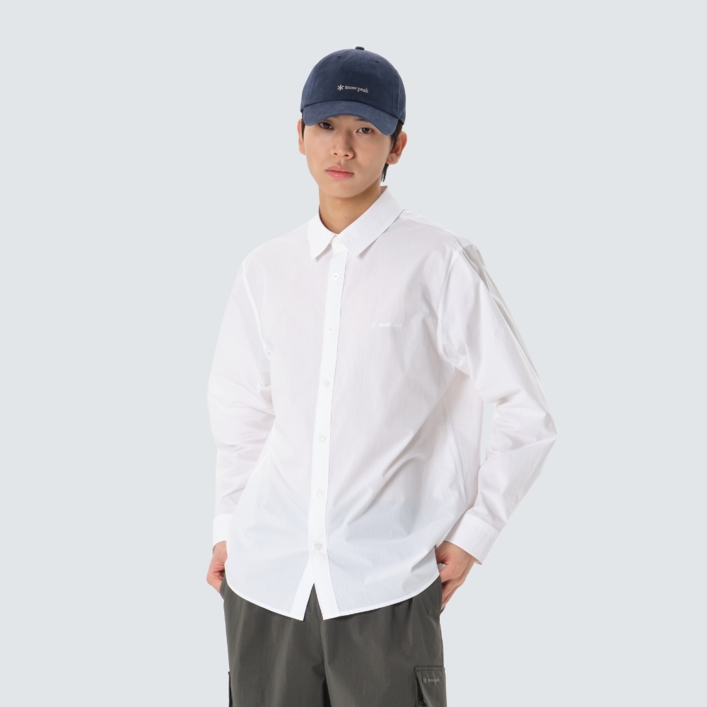 【預購】Snow Peak Solid Shirt 戶外機能長袖襯衫 雪鋒 S26ZUF-SH12