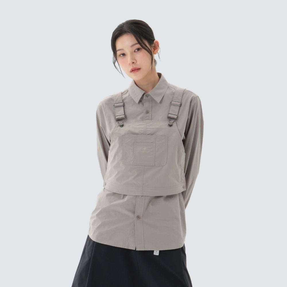 【預購】Snow Peak Solid Shirt 中性款 男女 戶外機能長袖襯衫 雪鋒 S26ZUF-SH12 MAR