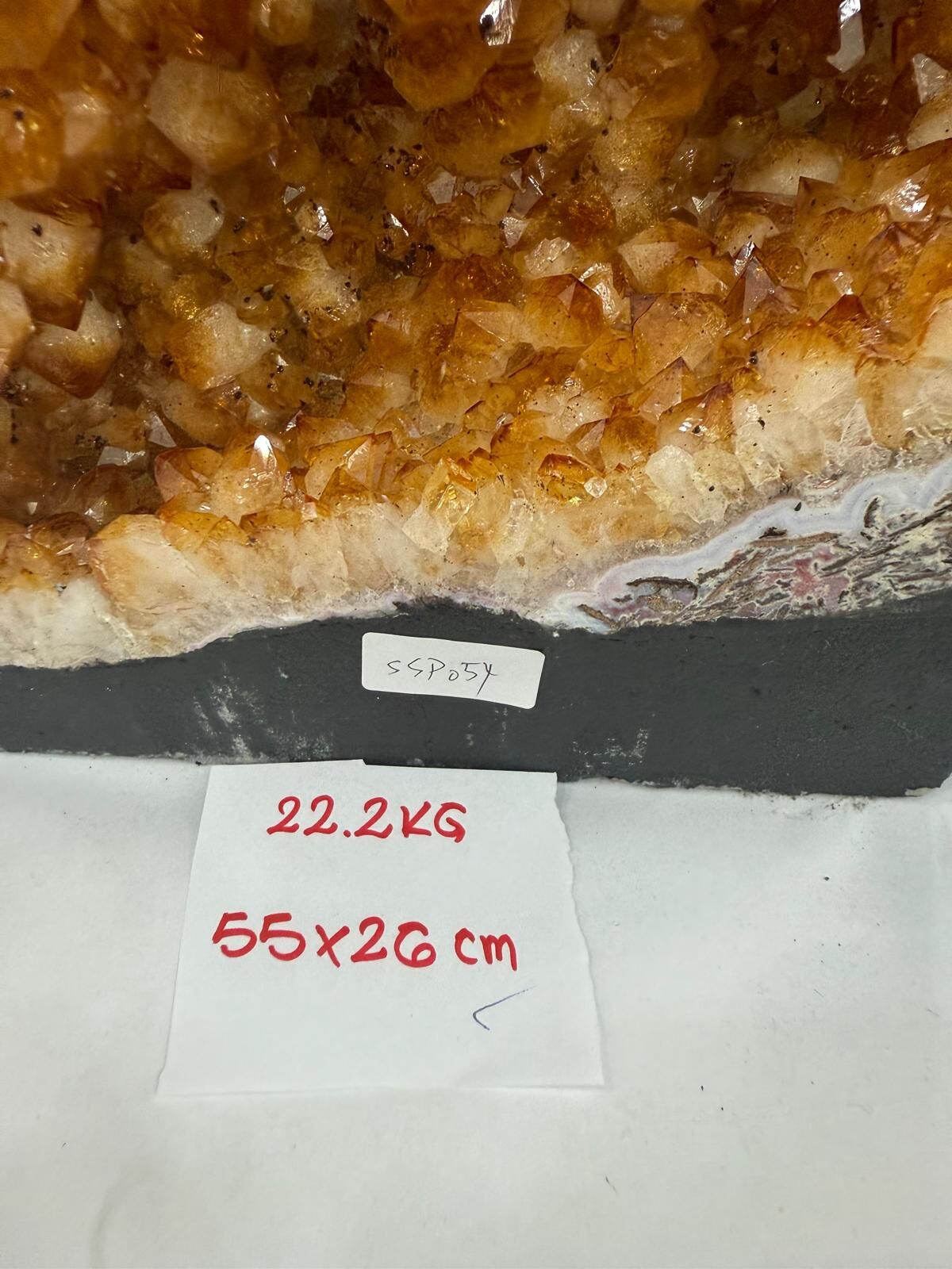 WH151 水晶洞 SSP054 約 55x26 cm 約 22.2 kg