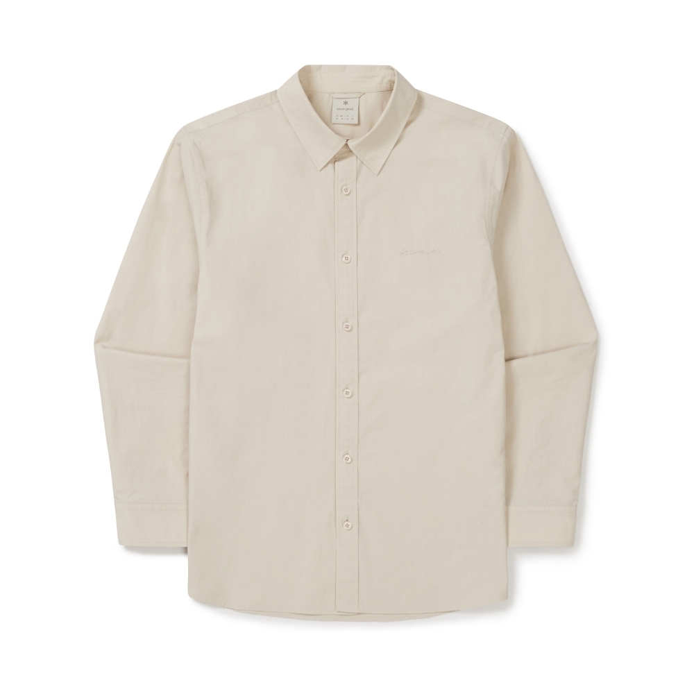 【預購】Snow Peak Solid Shirt 戶外機能長袖襯衫 中性款 男女 雪鋒 S26ZUF-SH12