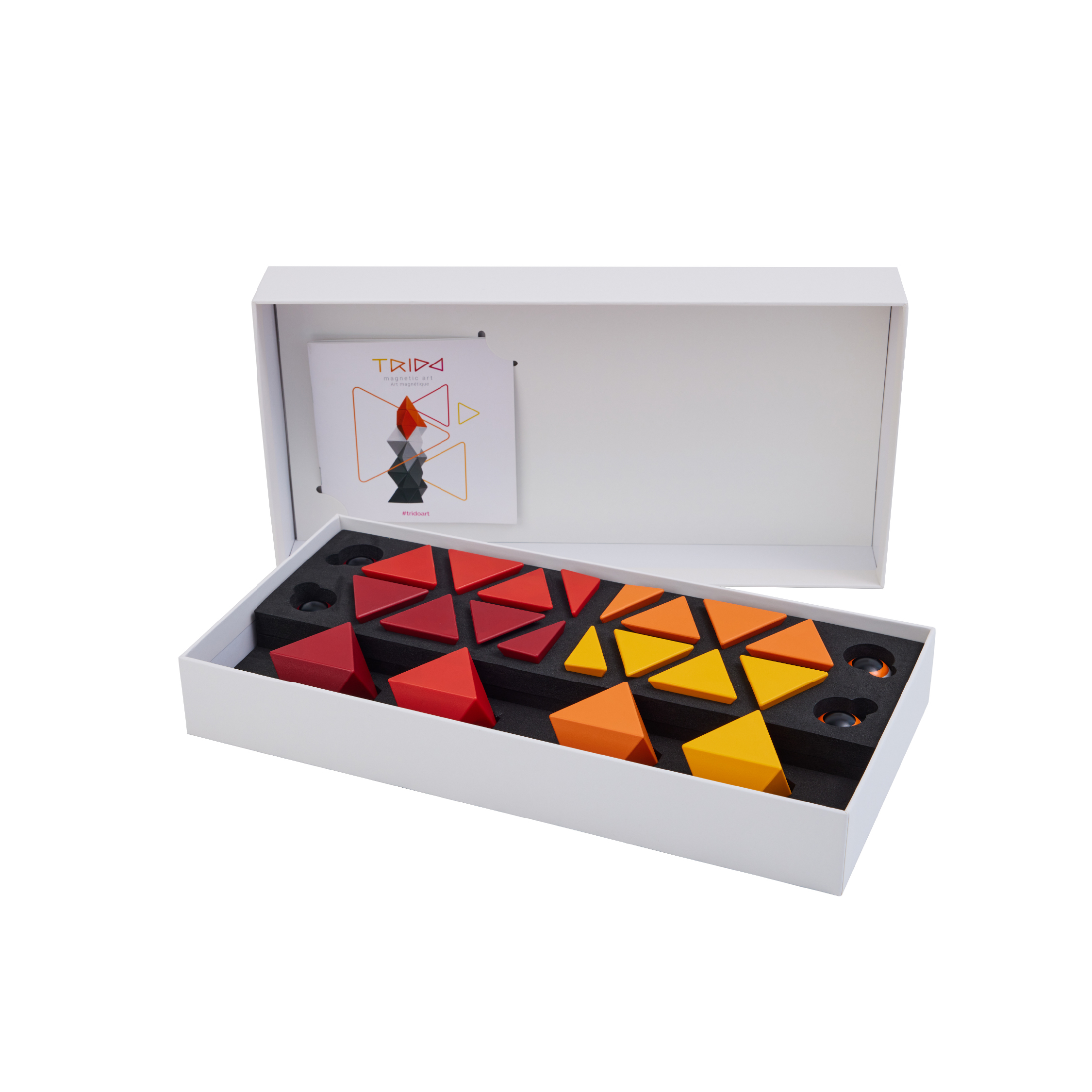 Trido 磁力積木 進階組 24PCS - 緋雲綺影(Sunrise)