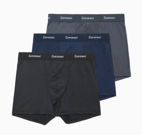 【預購】Covernat K031136  Coolmax 男裝內褲 (3條裝)