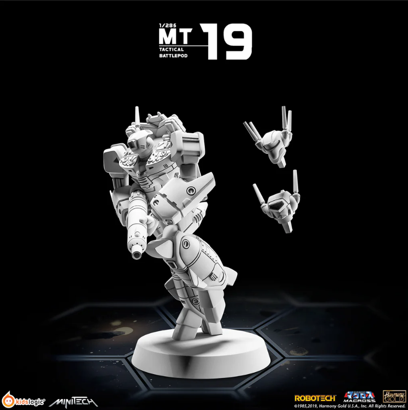 Kids Logic: 1/285 MT19 Robotech Macross Veritech VF1A Battloid Mode
