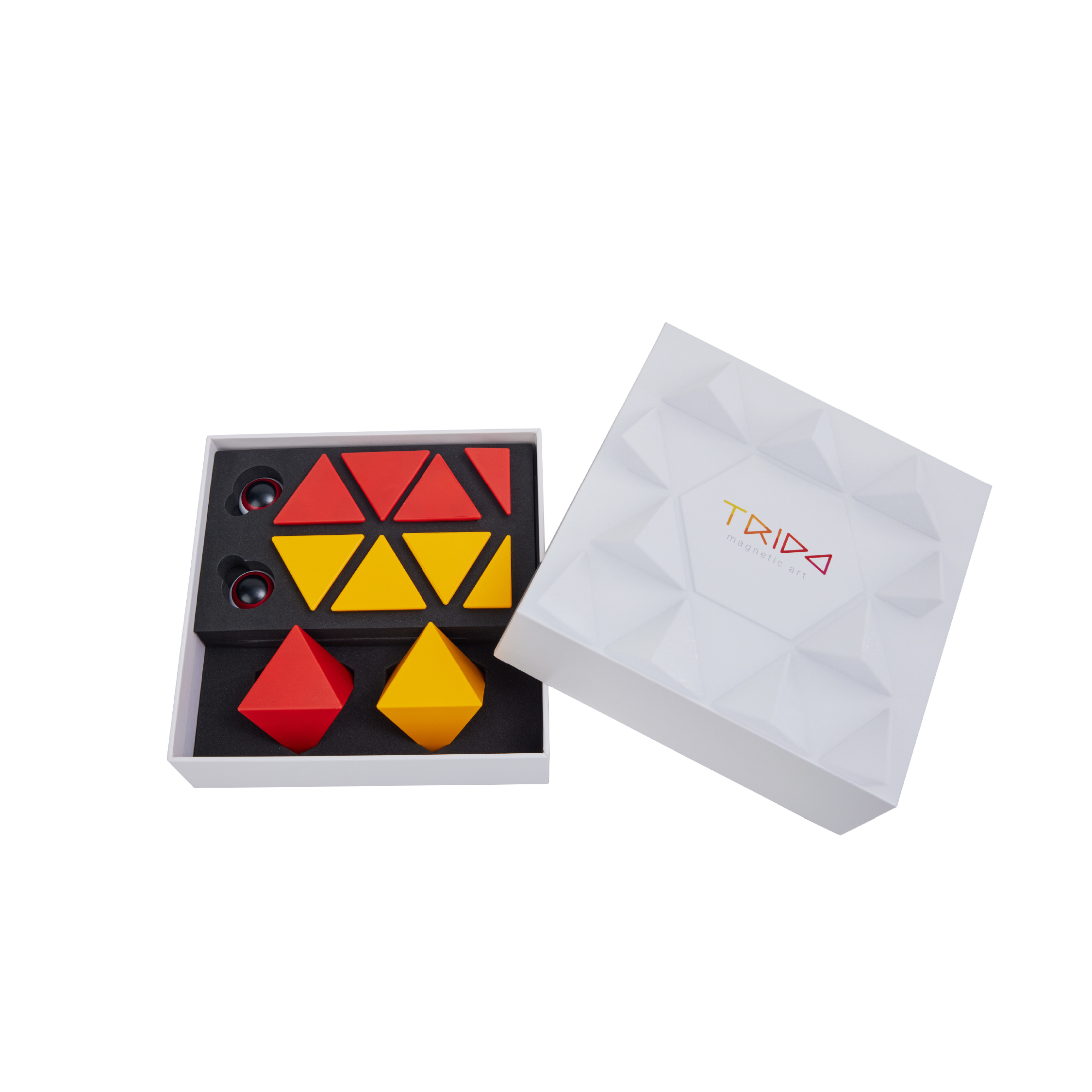 Trido 磁力積木 初階組 12PCS - 緋雲綺影(Sunrise)