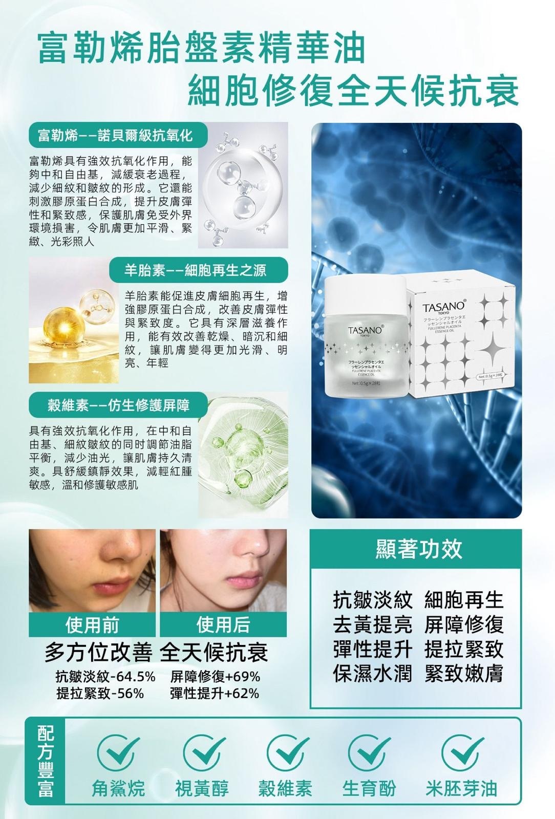 UR40 TASANO 時空逆齡膠囊(一盒28粒) "原價 $590" 特價$278/1 2件以上$260/1 EXP:2027年  **買2盒 送1盒TASANO時空逆齡膠囊(一盒28粒)**