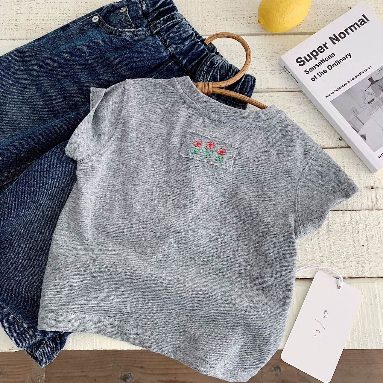 貼布小花短袖上衣