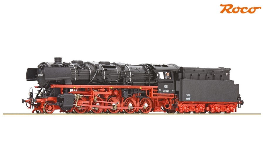 Roco 7110018 HO規 德國聯邦鐵路 (DB) BR 043 型蒸汽機車，第四時代，附音效