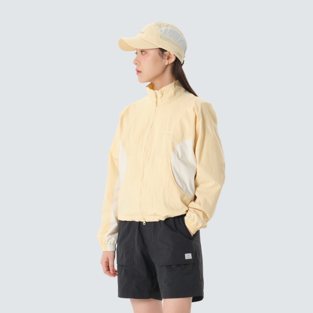 【預購】Snow Peak 輕量 Taslan 配色立領機能風衣 女款 雪鋒 S26SWL-WB59